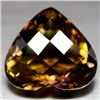 Image 1 : 47.86 CT PURPLE AND GOLDEN BOLIVIAN AMETRINE - HEART SHAPE