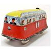 Image 2 : VINTAGE TIN LITHO WIND UP TROLLEY BUS