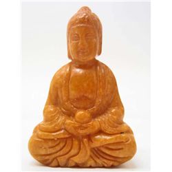 HAND CARVED JADE BUDDHA FIGURINE