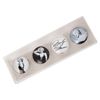 Image 1 : Marilyn Monroe Glass Bubble Magnet Set of 4
