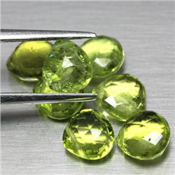 LOT OF 8.26 CTS OF GREEN PAKISTAN PERIDOT - 7 PIECES