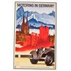Image 1 : MOTORING IN GERMANY MUSEUM GRADE 8X10 CANVAS PRINT