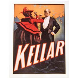 KELLAR THE MAGICIAN MUSEUM GRADE 8X10 CANVAS PRINT