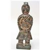 Image 1 : CARVED JADE SOLDIER FIGURINE