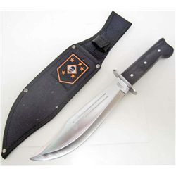 F18418 Frost Carson's Raiders Bowie Knife with Sheath