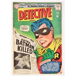 1966 DETECTIVE COMICS COMIC BOOK #347 12 CENT COVER