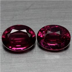 LOT OF 3.45 CTS OF PINK AFRICAN RHODOLITE GARNETS