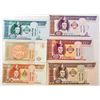 Image 1 : 6 PIECE MONGOLIAN CURRENCY 2008 BANK NOTE SET