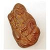Image 1 : CARVED JADE OLD MAN FIGURINE