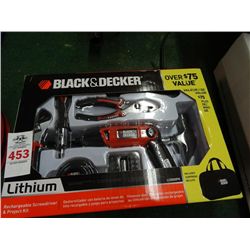 Black & Decker Screwdriver Project Kit