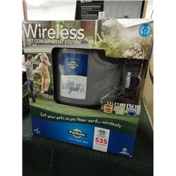 Wireless Pet Containment System