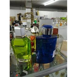 Lot of Large Perfume Bottle Décor