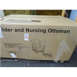 Glider & Nursing Ottoman