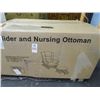 Image 1 : Glider & Nursing Ottoman