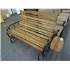 Image 1 : Teak Wood Bench Swing