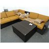 Image 1 : Rattan Sectional & Table