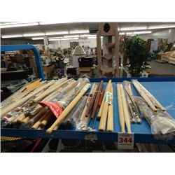 Shelf Lot Drum Sticks