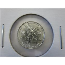Rare 1992 Mexican .999 silver Winged Angel coin