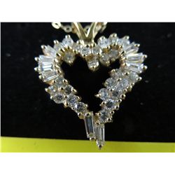 $3200 appraised 1.05 diamond necklace