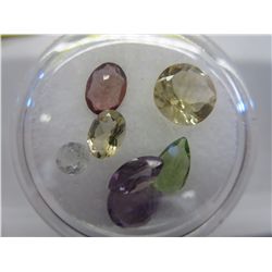 Gem jar filled with misc. gemstones