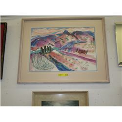 Framed South Western style Ltd Edition print