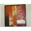 Image 1 : Abstract acrylic on canvas painting