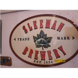 Sleeman Brewery advertising sign