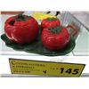 Image 1 : Occupied Japan tomato condiment set