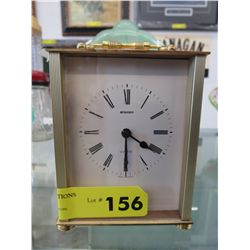 Mid-century - Staiger German brass carriage clock
