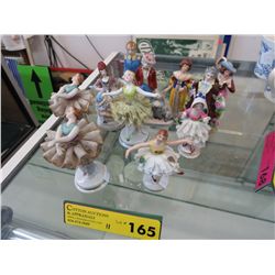 11 China figurines - Occupied Japan