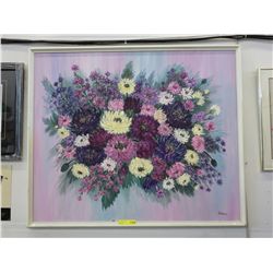 Signed original painting on canvas by Wera