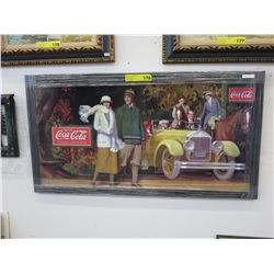 Coca-Cola framed print