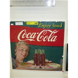 1950s Coca-Cola advertising poster