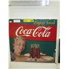 Image 1 : 1950s Coca-Cola advertising poster