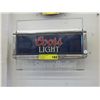 Image 1 : Back lit electric Coors Light sign