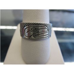 Men's First Nations Sterling Silver ring