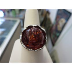 Amber ring