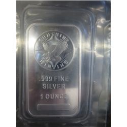 Silver Bar, Eagle Motif