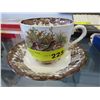 Image 1 : Oversized cup and saucer, English