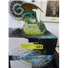 Image 1 : Creations 7" green dragon statuette