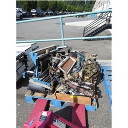 Skid of jukebox repair parts