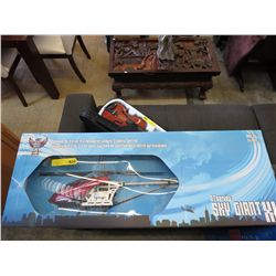 R/C Skygiant helicopter - red