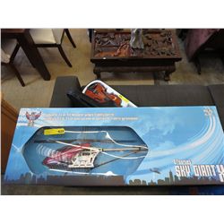R/C Skygiant helicopter - red