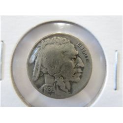 1936 US silver nickel coin