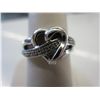 Image 1 : .925 Sterling silver heart ring