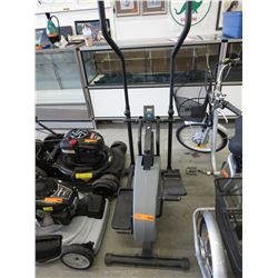 Elliptical trainer exercise machine