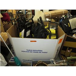 Skid of pressure washers