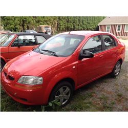 2006 Pontiac Wave - Red
