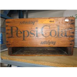 Wooden Pepsi-Cola crate