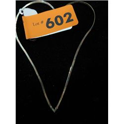 Tricolour 10 KT gold necklace